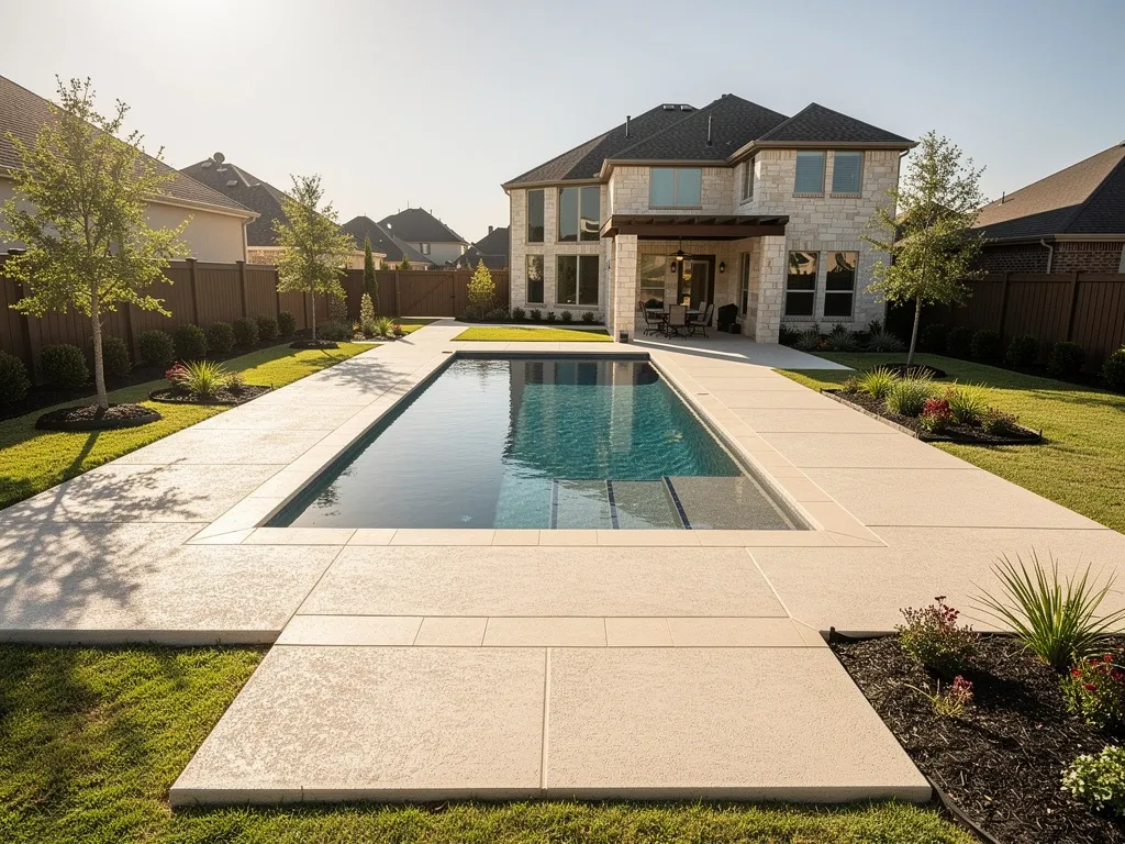 Kool-deck pool deck, 520 sq ft — The Hills